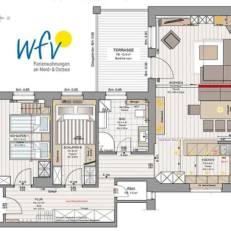 Haus Am Park 12 Apartment Wangerooge